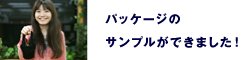 パッケージの サンプルできました！