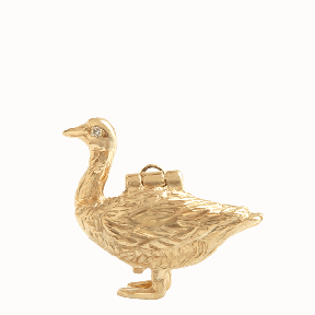 ガチョウと黄金の卵　ペンダント