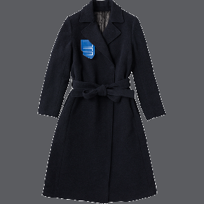 軽いガウンコート