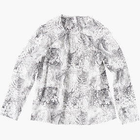 野の草のラグランシャツ