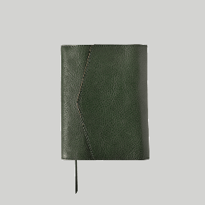 Hobonichi Planner・グリーン／ダークブラウン