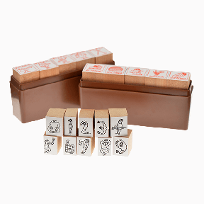 ハンコセット〈人数字・評価印〉