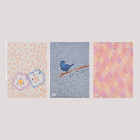 ほぼ日のクリアファイル（オリジナル用・３枚セット）