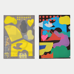 ほぼ日のクリアファイル（カズン用・２枚セット）