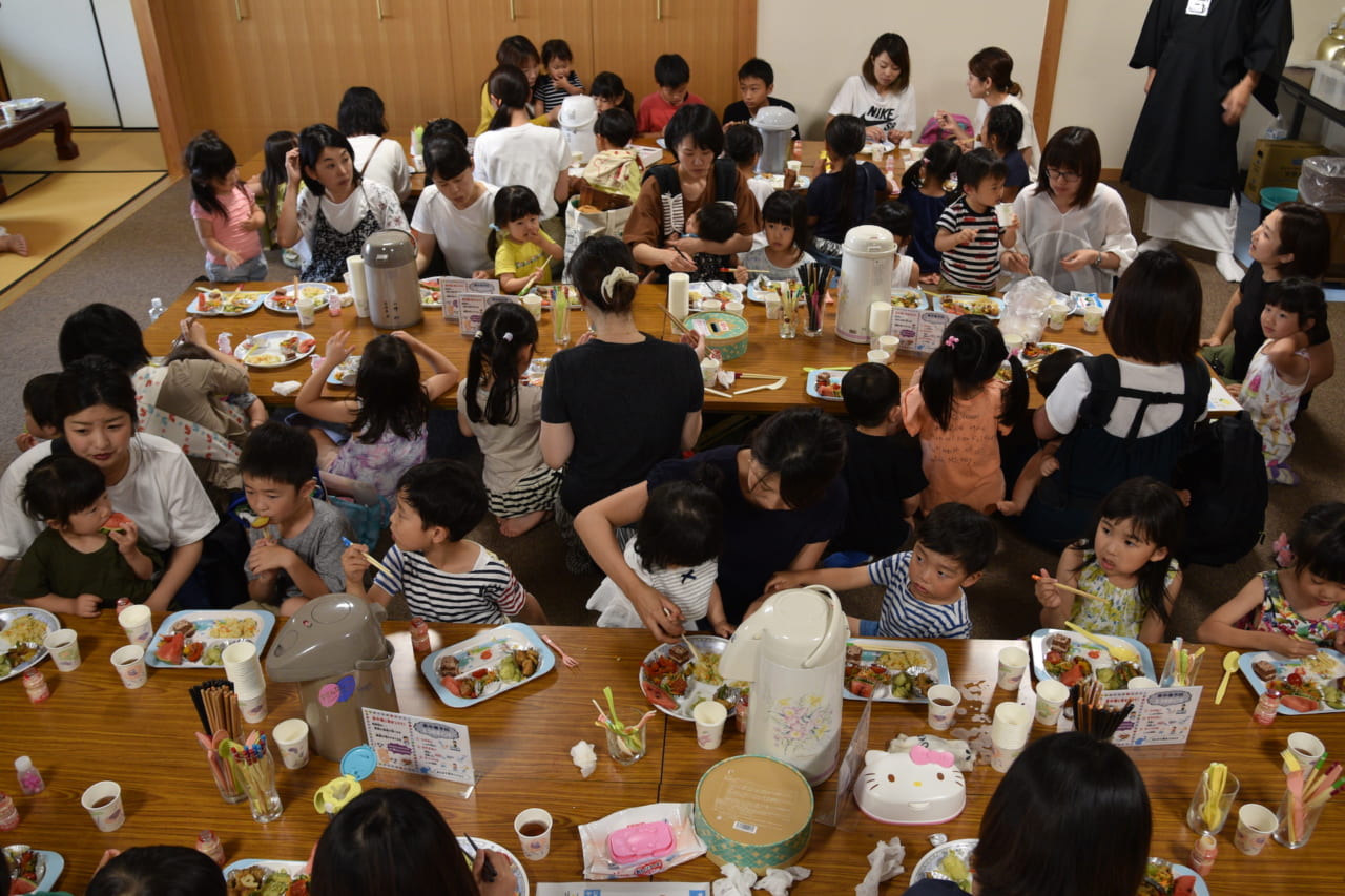 山口県宇部市のみんにゃ食堂（むすびえさん提供）