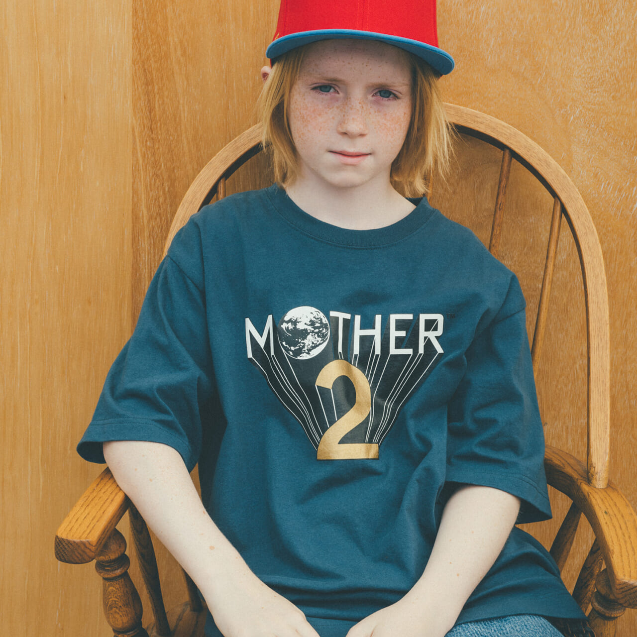 MOTHER２ロゴTシャツ（DARKNAVY）　4,950円（税込）