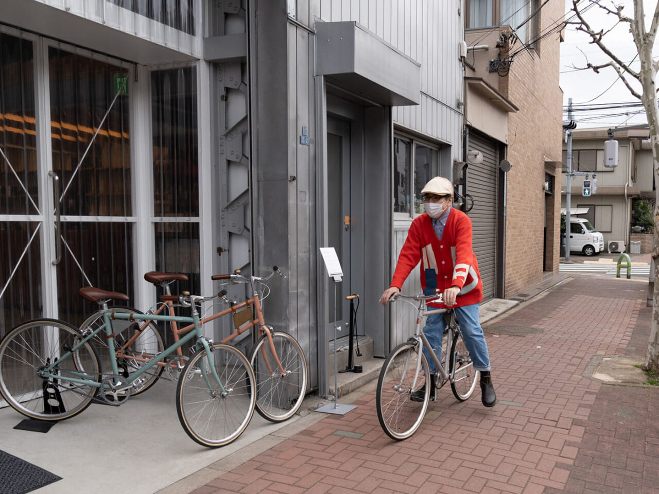 ▲お店のまわりをぐるっと回って戻ってきました。