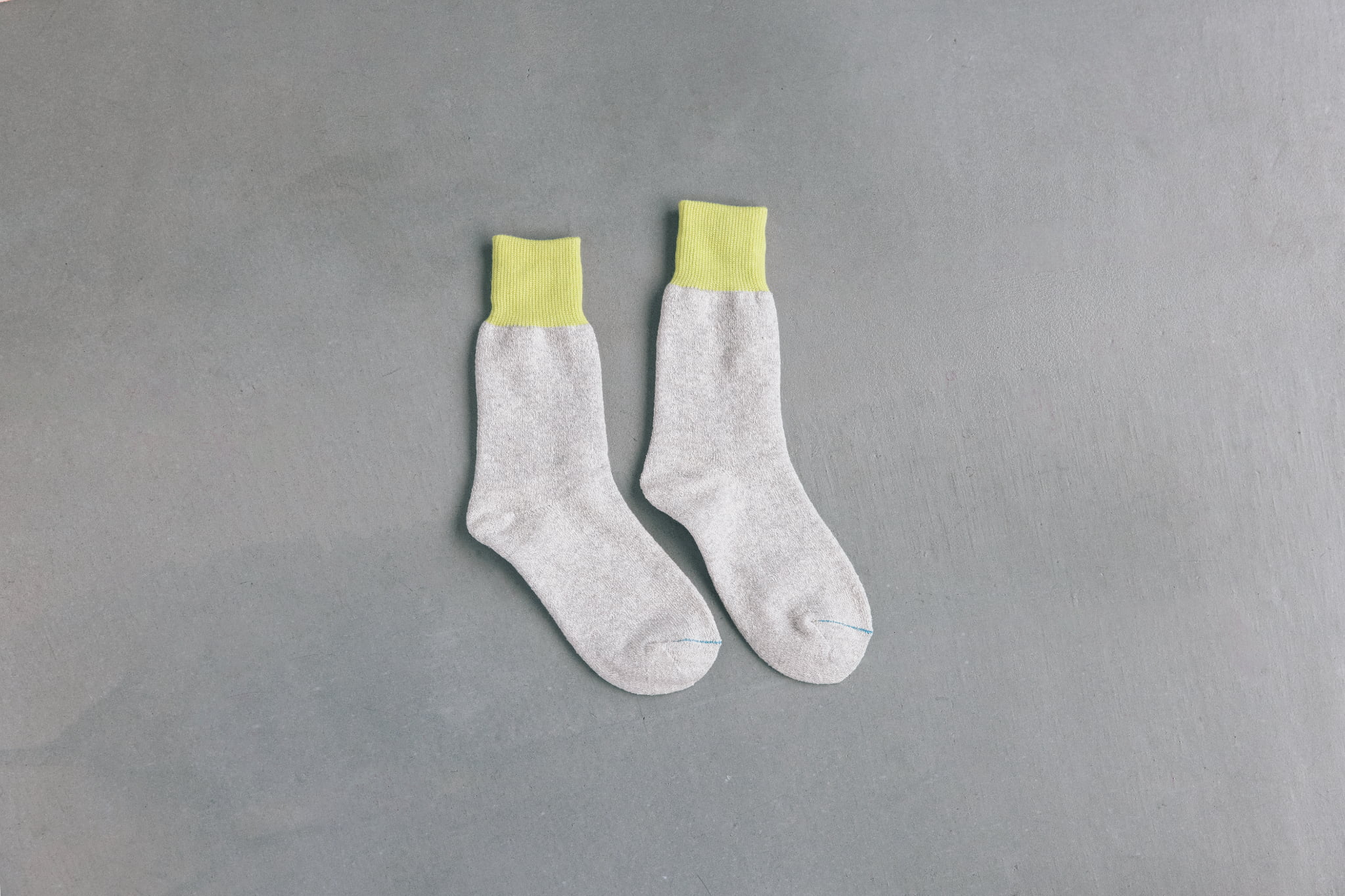 「DOUBLE FACE CREW SOCKS ”SILK ＆ COTTON”」