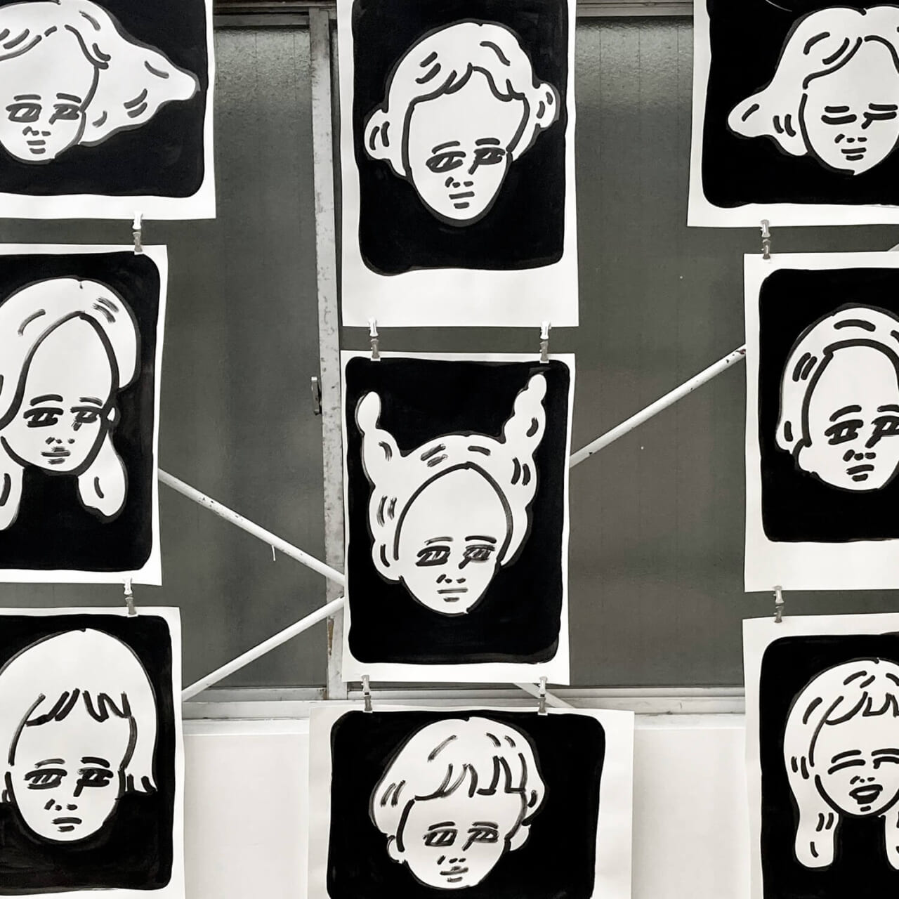 個展「顔」（2023年04月）より