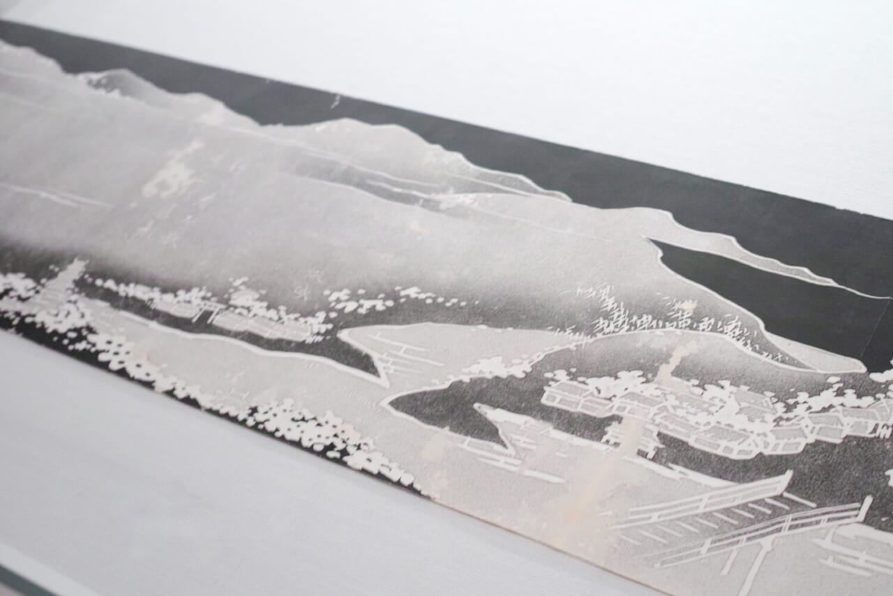 伊藤若冲《乗興舟》（部分）1767 鳥取県立美術館　※編集部撮影