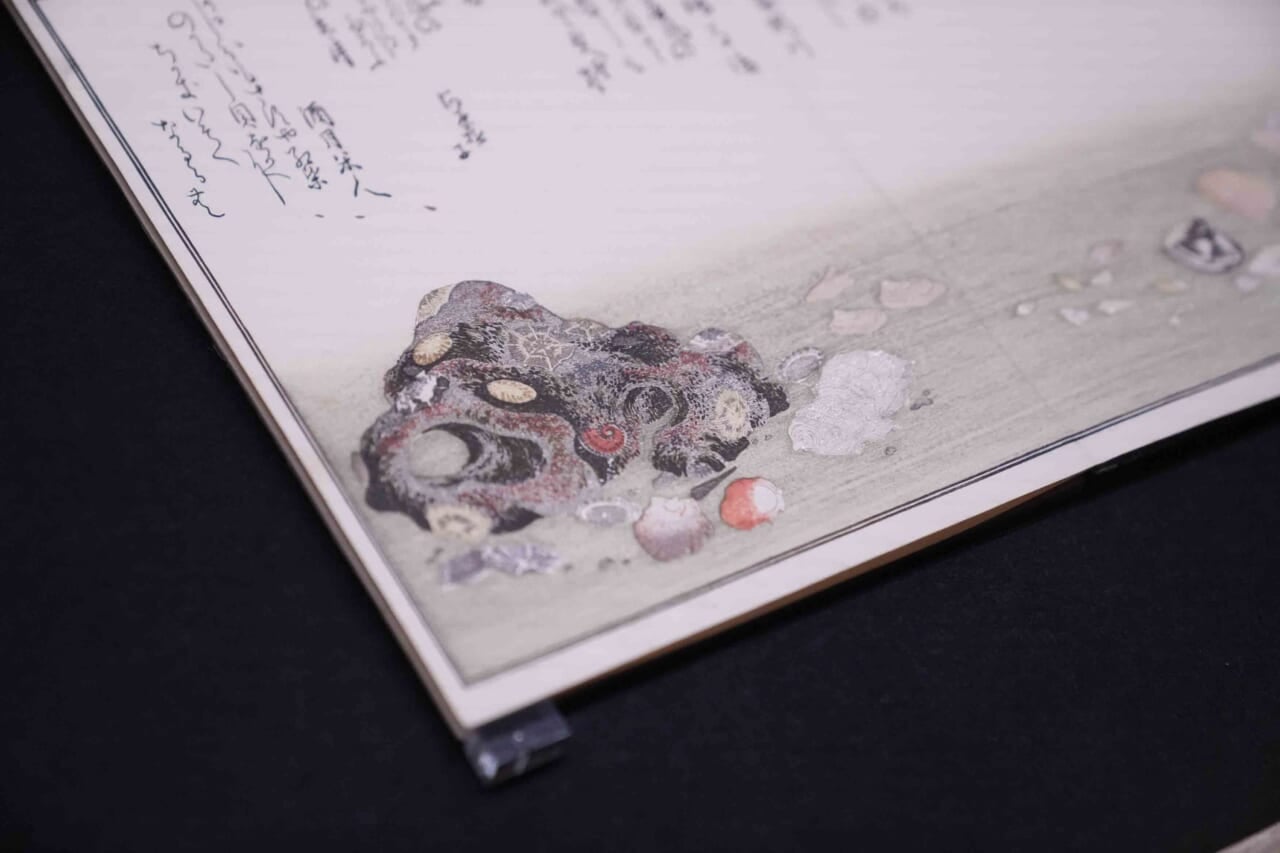 ▲『潮干のつと』〈部分〉（千葉市美術館・ラヴイッツコレクション）