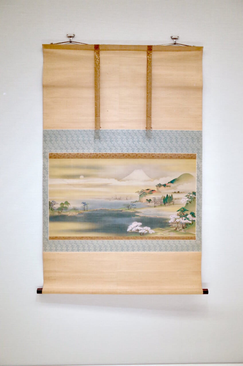 沖探容《四季富士図》江戸時代（18～19世紀） 鳥取県立博物館