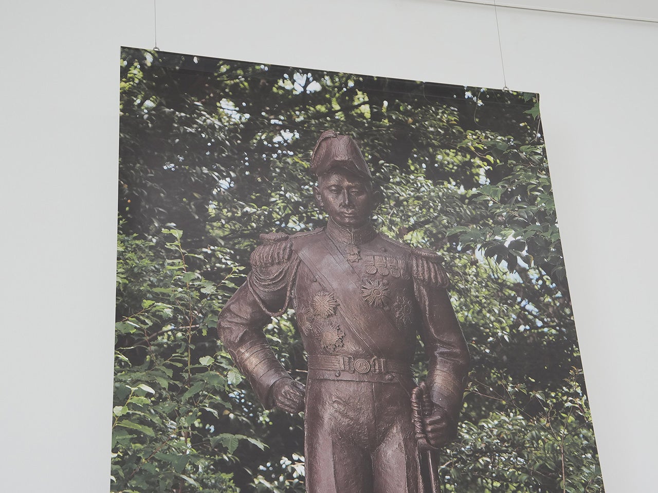 青山三郎《加藤友三郎　第八代呉鎮守府司令長官之像》（写真複製）2020（2025）