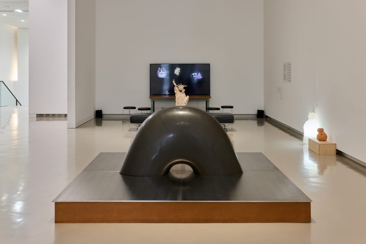 イサム・ノグチ《広島の原爆死没者慰霊碑》（1/5模型）1952/1991　©2025 The Isamu Noguchi Foundation and Garden Museum/ARS, New York/ JASPAR,Tokyo C5128