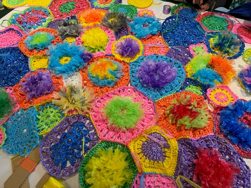 第１回のワークショップより。こんなにできた！