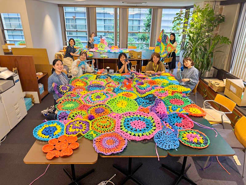 ２回目のワークショップより。前よりも手際がよくなってる？