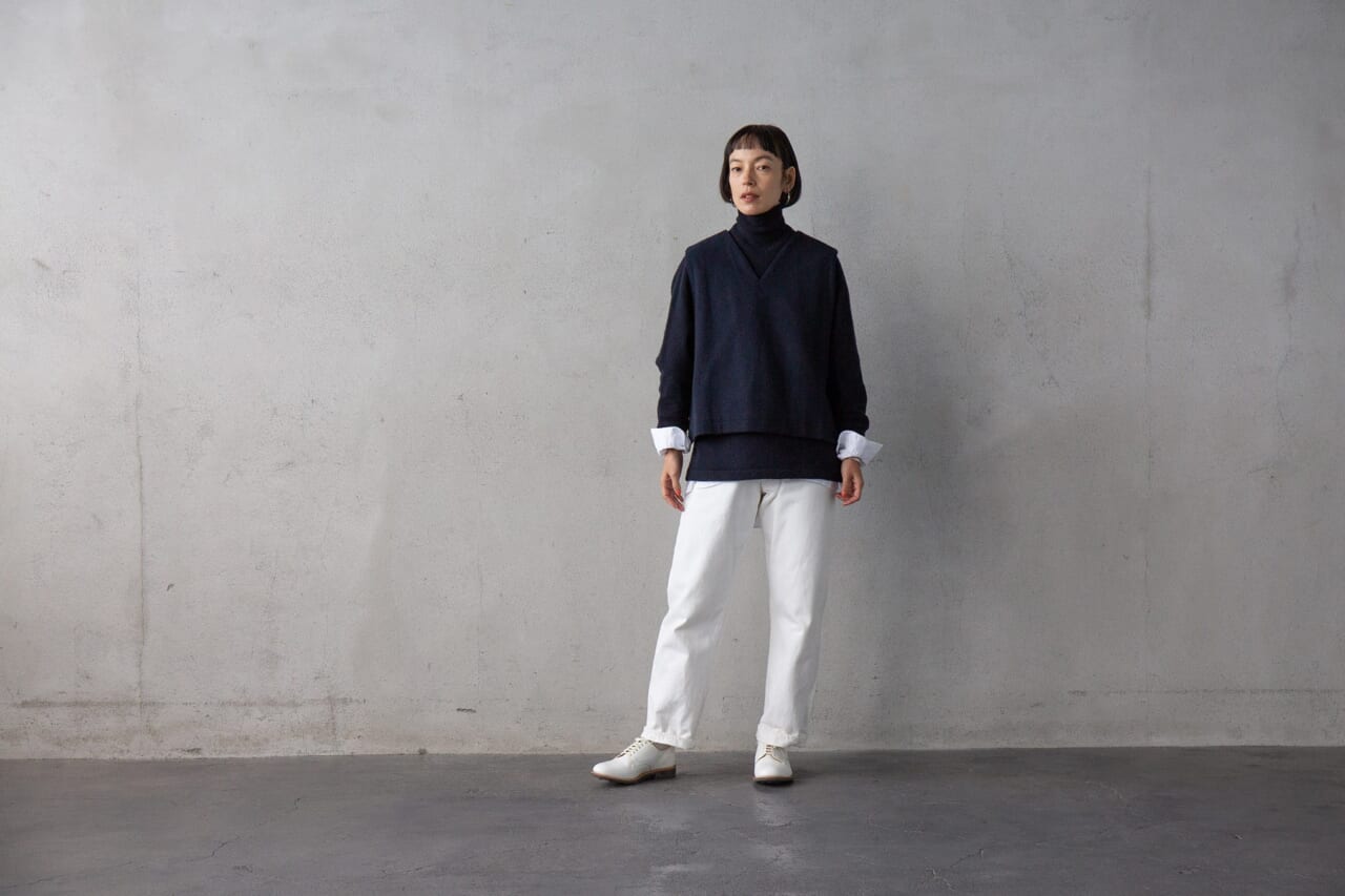 ウール2Wayベスト