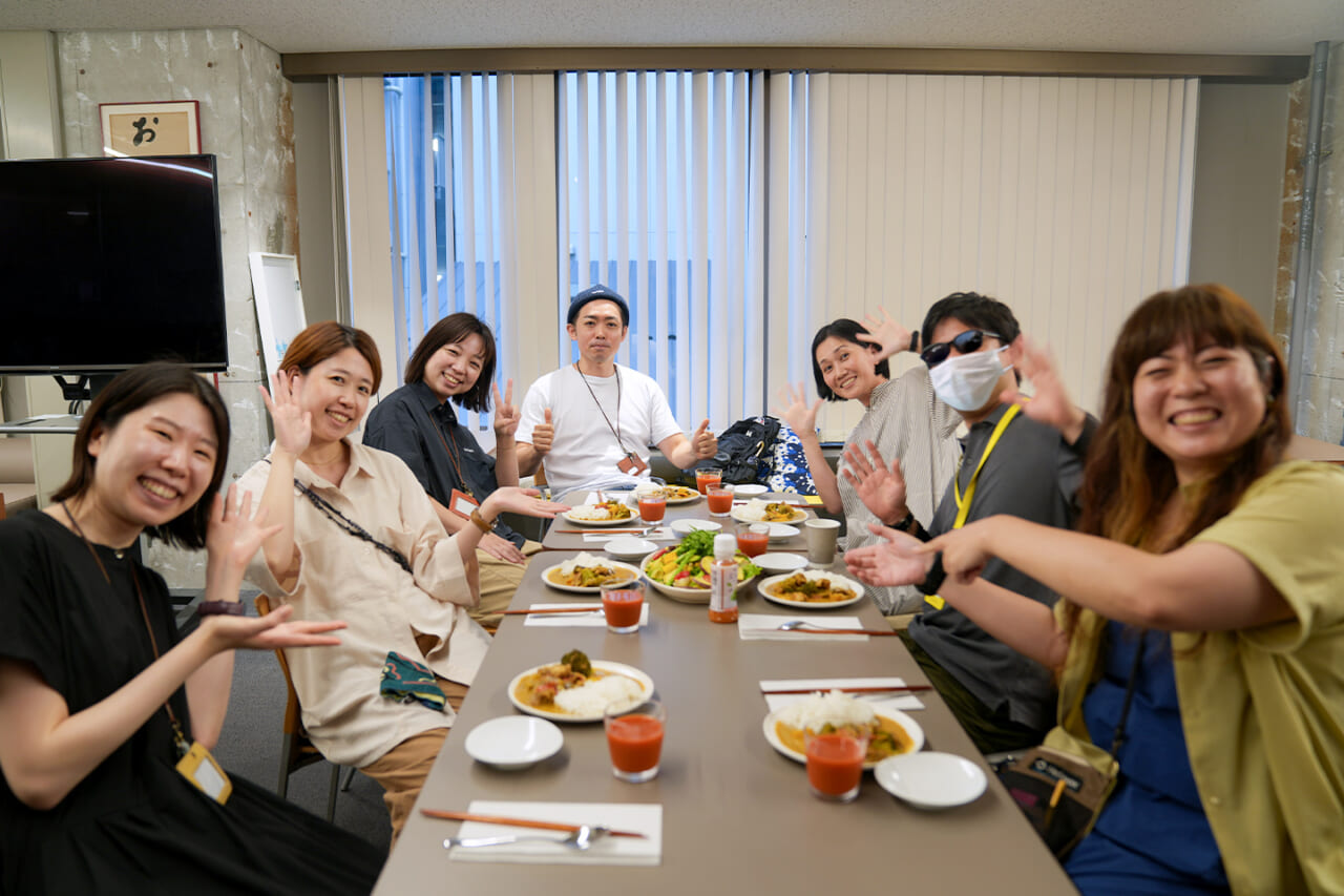 △瀬尾さんと雑草部、社内にいた乗組員たち。