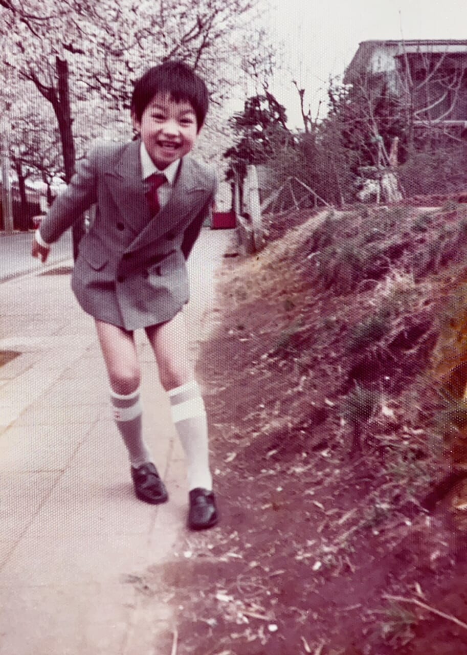 入学式のあと　
かわいい壮くん　
このころはまだ輝いてた✌🏻