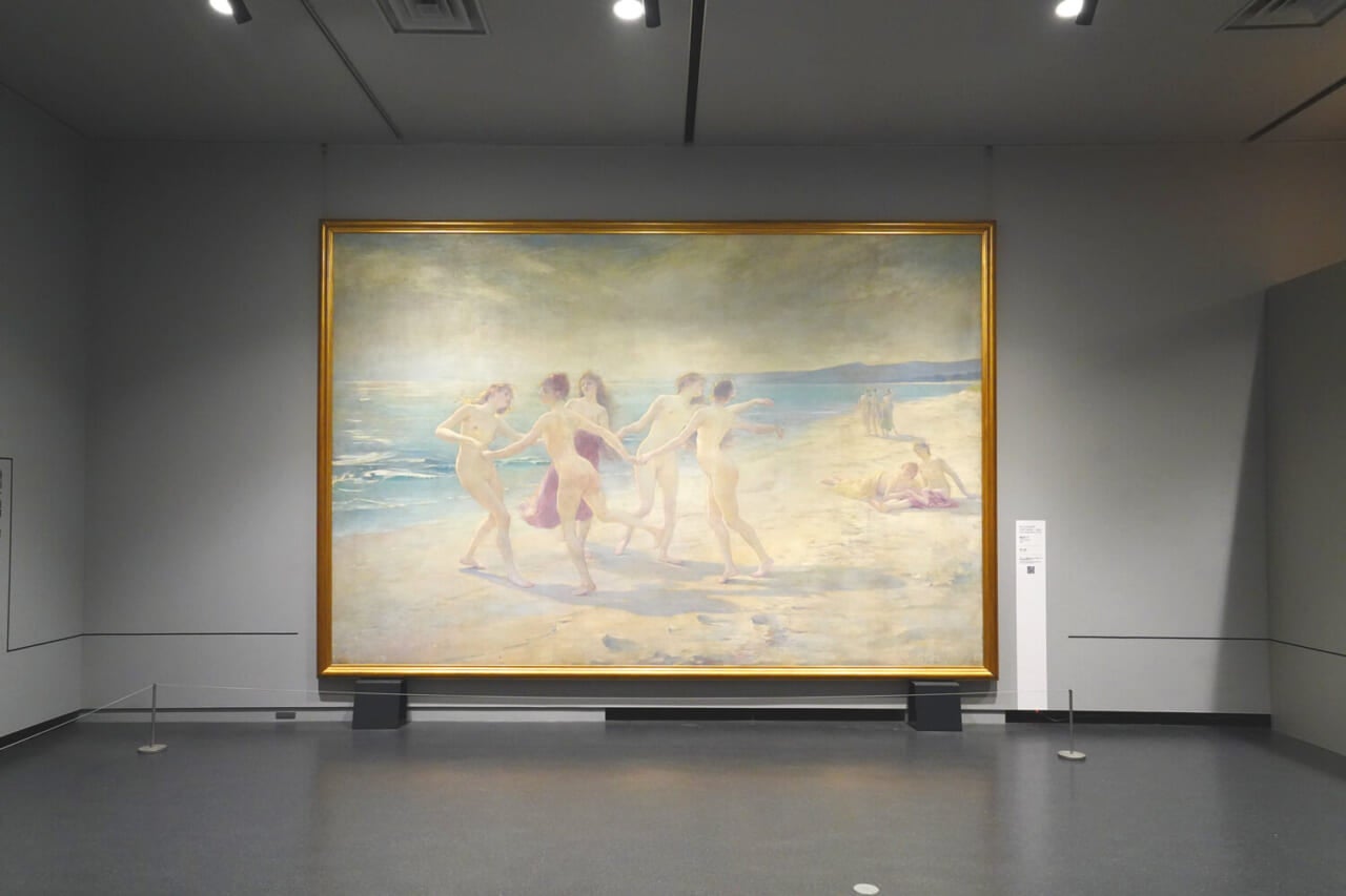 ラファエル・コラン《海辺にて》1892