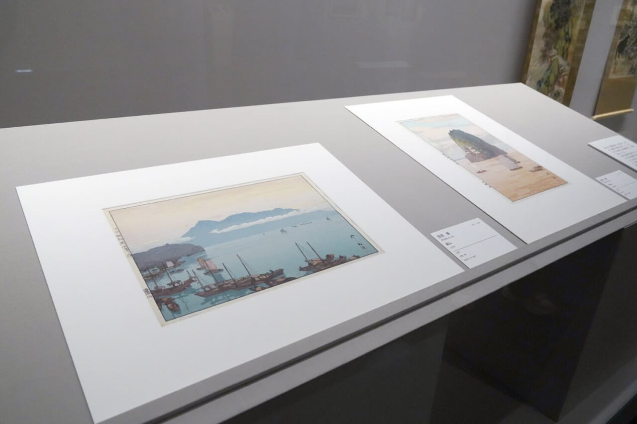 吉田博の版画作品