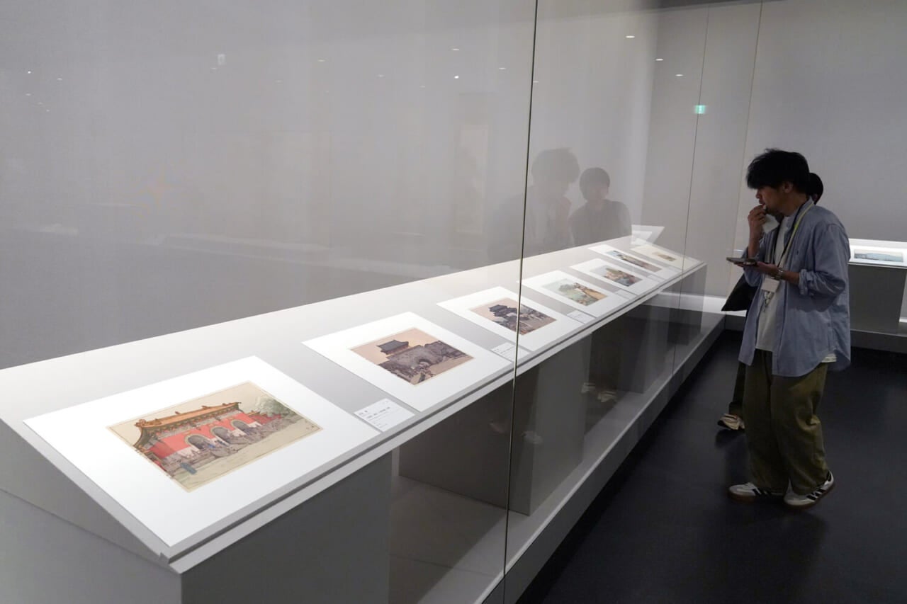 吉田博の版画作品