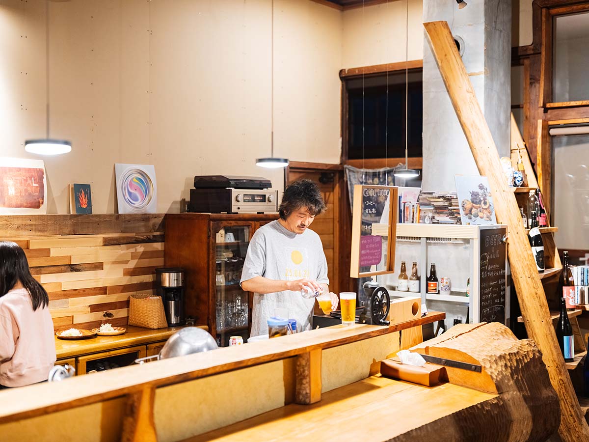 ゲストハウス「ガコッパー」の和さんも、
狩猟免許を持っているハンター。