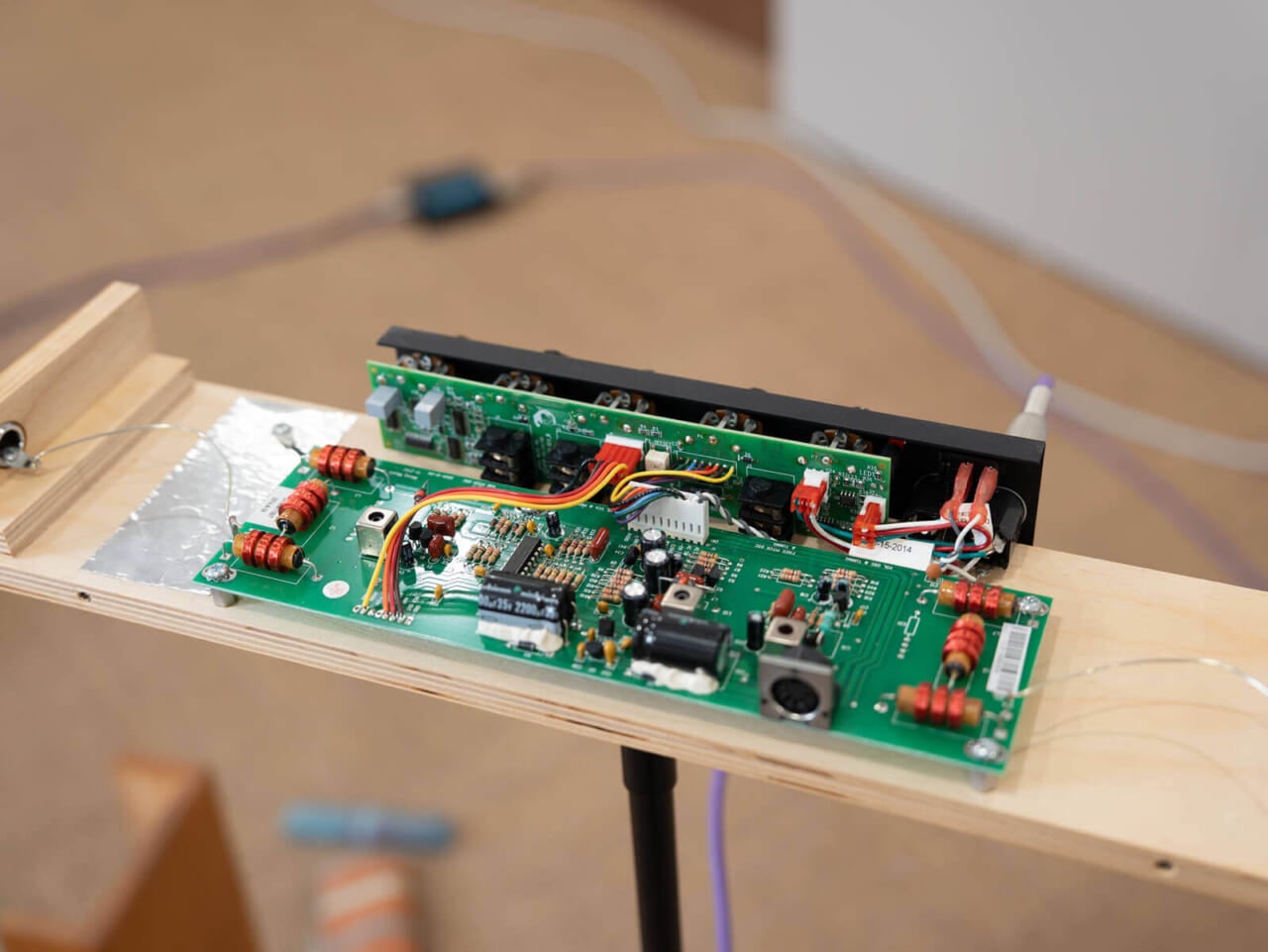 ▲テルミンのなかみはこうなっています。