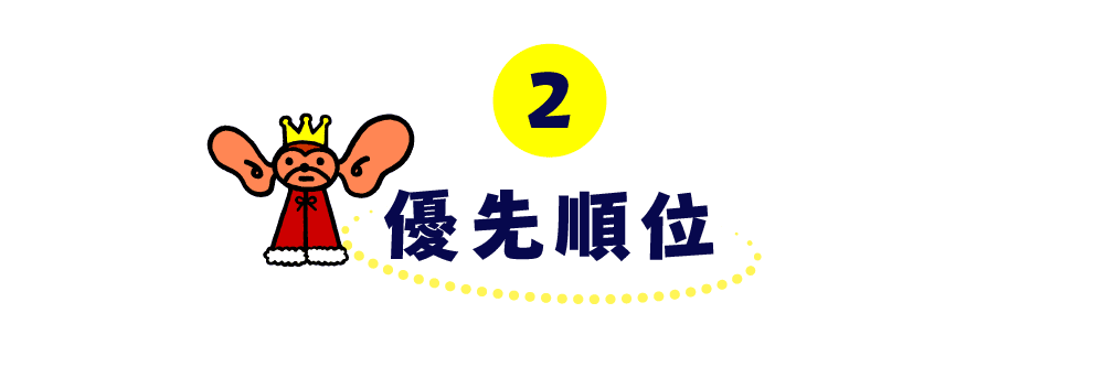 第２回 優先順位