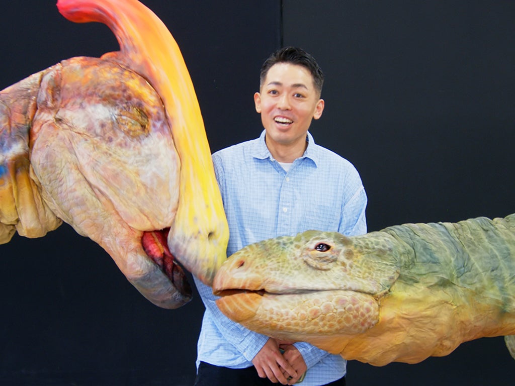 ▲この状況は、照れすぎる‥‥。