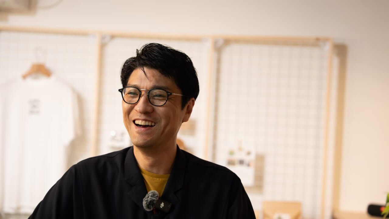 ▲商店街の中にある「ほんまちホテル」にて。
