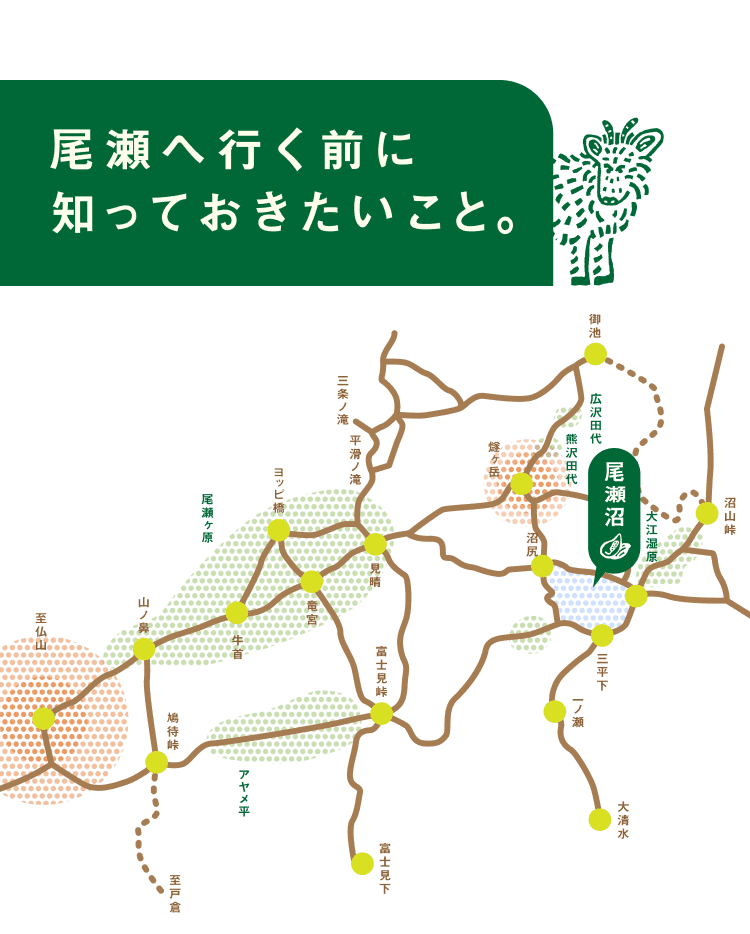 尾瀬へ行く前に知っておきたいこと