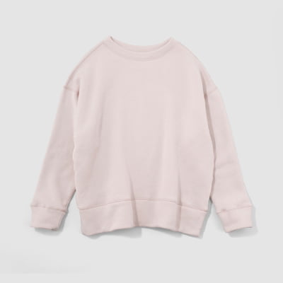 レディス クルーネックプルオーバー ラベンダーグレー