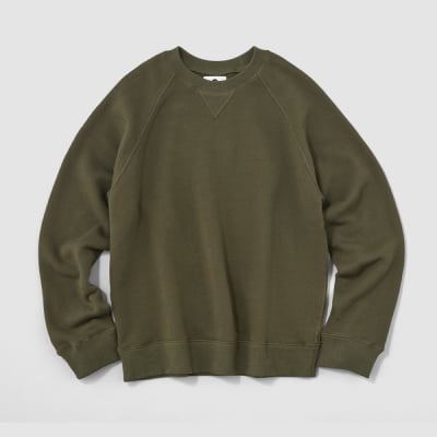 メンズ プルオーバー ディープグリーン