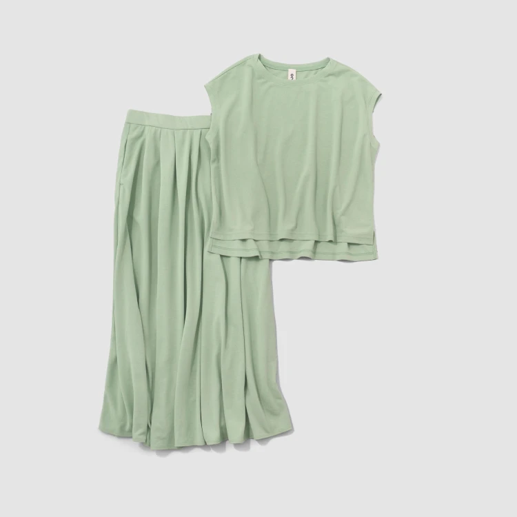 フレフレ・ツーピース アイスグリーン