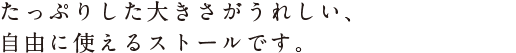 ややタイトめで、短い丈。 シャツのように、気がるにはおれます。