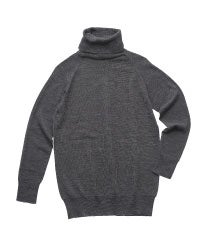  Ａ.のタートルニット（チャコール）