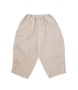 麻のバルーンパンツ（ナチュラル）