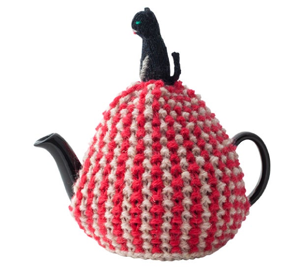 黒猫のティーコージー