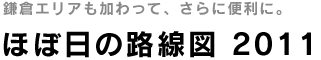 ほぼ日の路線図 2011