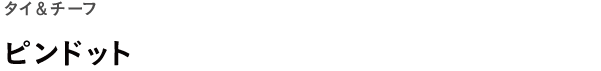 WEEKS タイ&チーフ <br />ピンドット