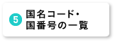 国名コード・国番号の一覧