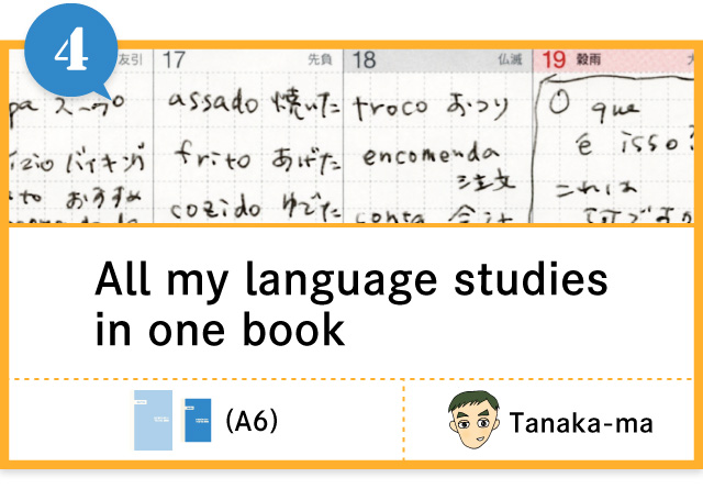 All my language studies in one book