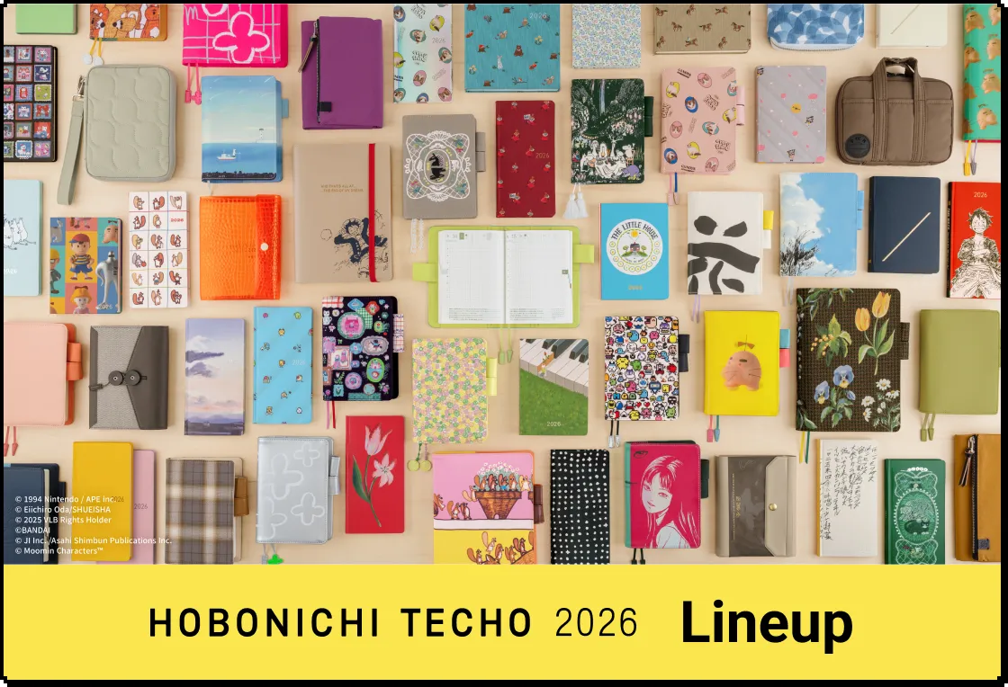 HOBONICHI TECHO 2026 Lineup