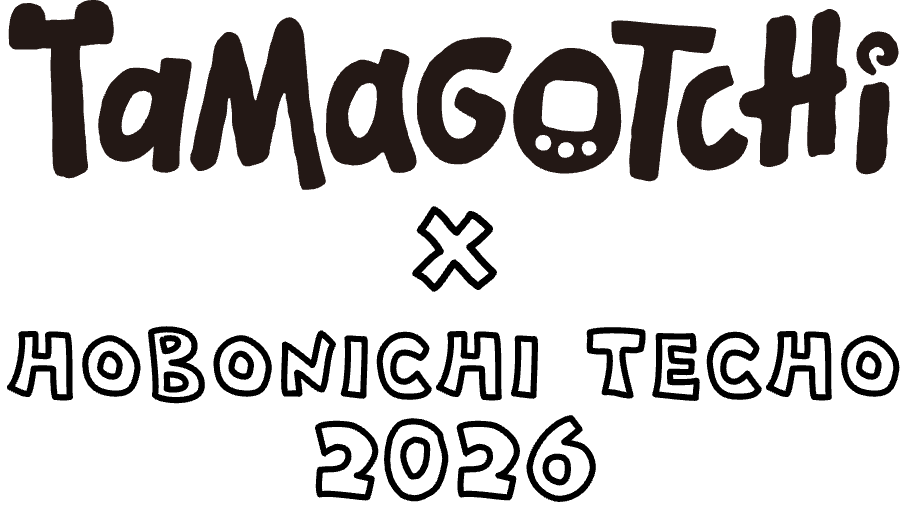 TAMAGOTCHI X HOBONICHI TECHO 2026