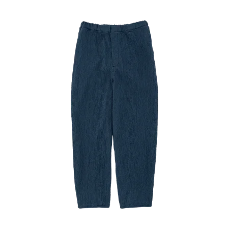 ONI YORYU 裾パイピングパンツ Gem blue