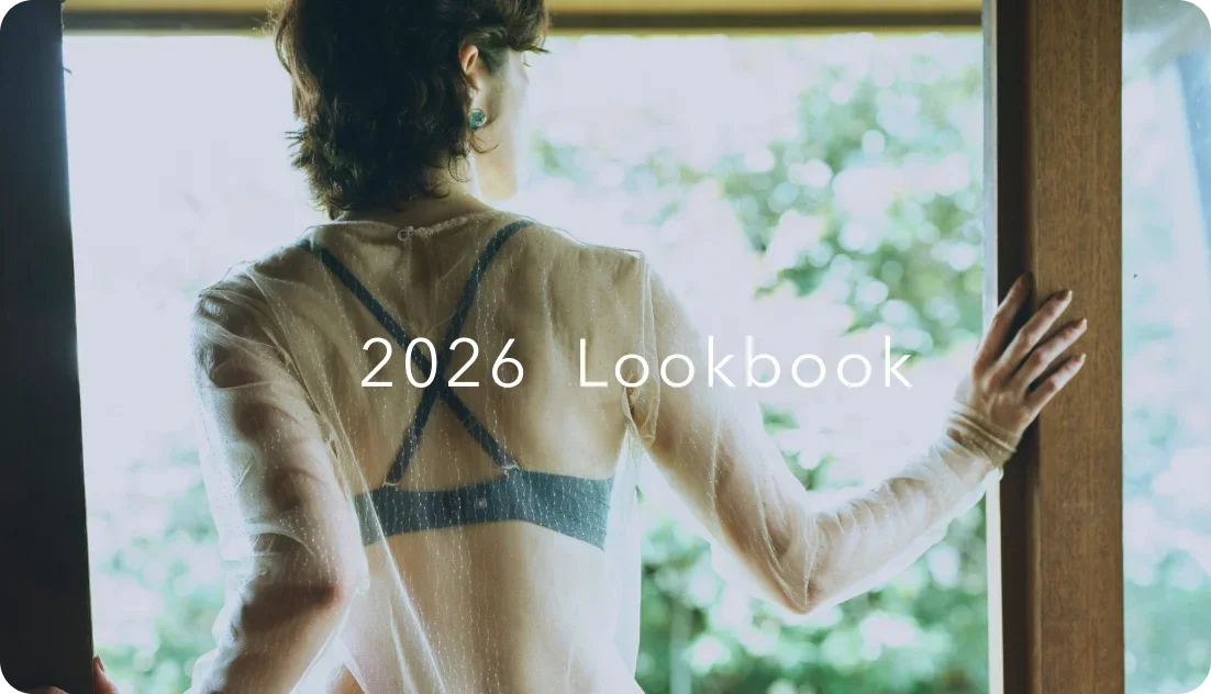 つきのみせ。シグネチャーライン 2026 LOOKBOOK