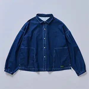 kazeブラウス デニム（COOLMAX）