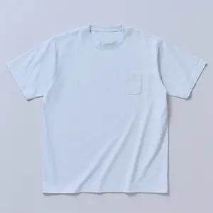 夏サラポケットＴシャツ アイスグレー