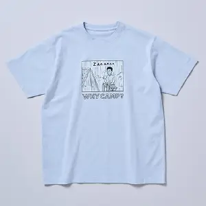 夏サラ Ｔシャツ WHY CAMP?